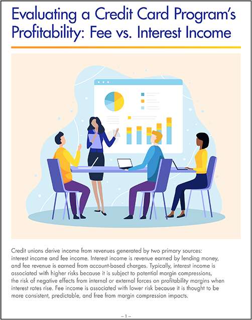 Evaluating a Credit Card Program's Profitability: Fee vs. Interest Income