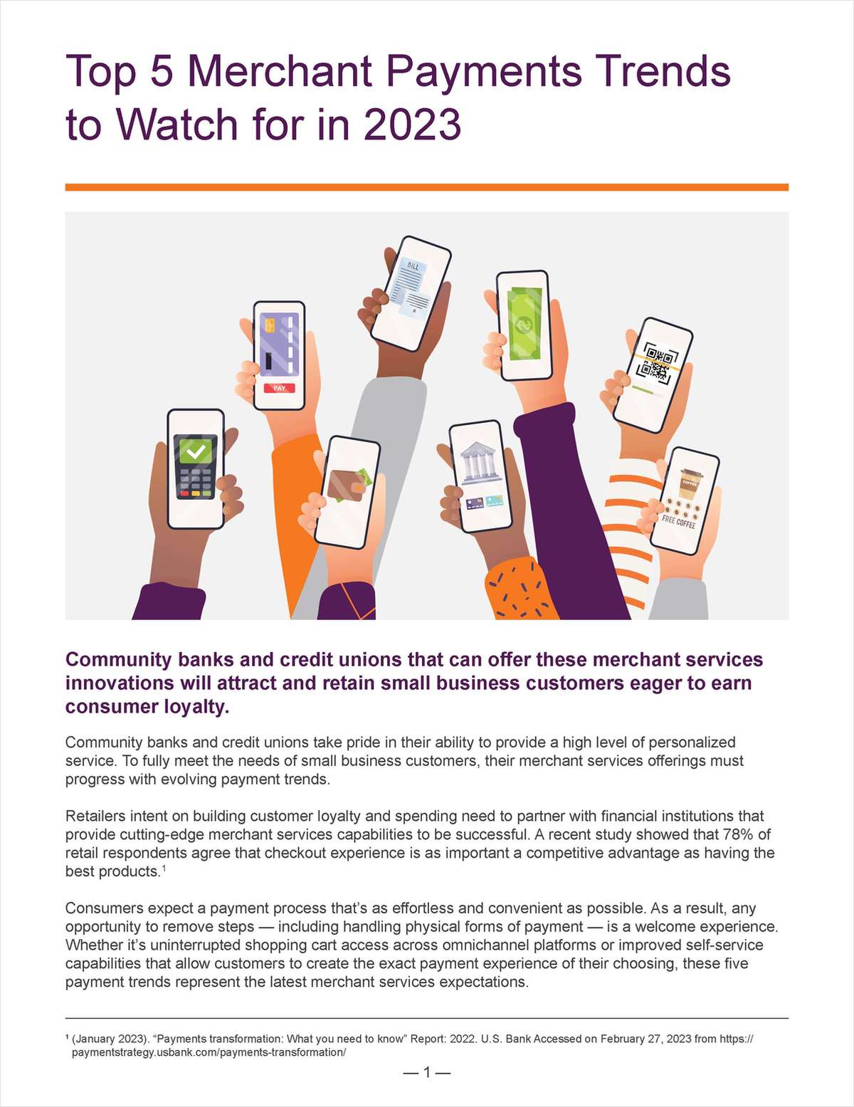 Top 5 Merchant Payments Trends to Watch for in 2023