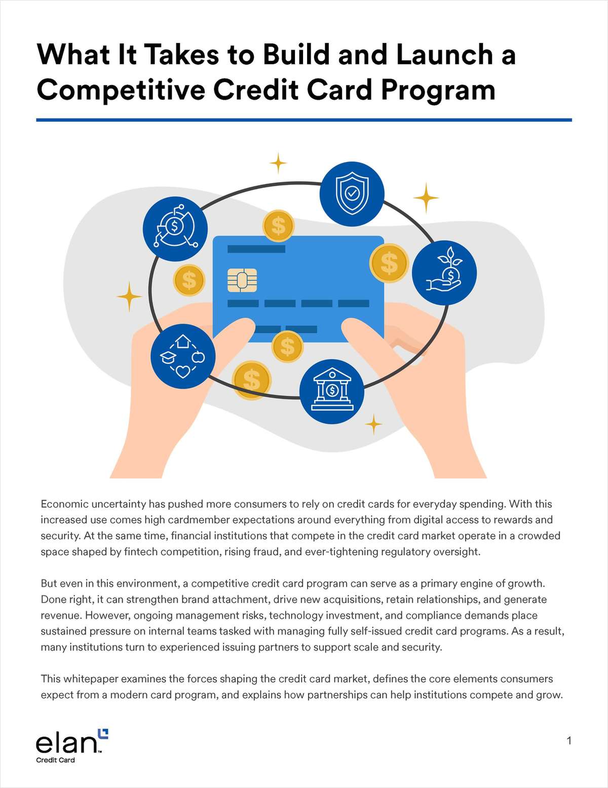 What It Takes to Build and Launch a Competitive Credit Card Program