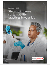 Sustainability Starts in the Lab