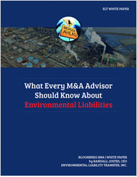 What Every M&A Advisor Should Know About Environmental Liabilities