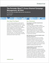 The Forrester Wave: Cross-Channel Campaign Management, Q2 2016