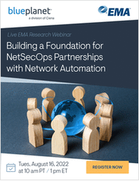 LIVE RESEARCH WEBINAR: Building a Foundation for NetSecOps Partnerships with Network Automation