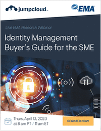 LIVE RESEARCH WEBINAR: Identity Management Buyer's Guide for the SME