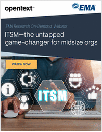 [ON-DEMAND RESEARCH WEBINAR] ITSM--the untapped game-changer for midsize orgs