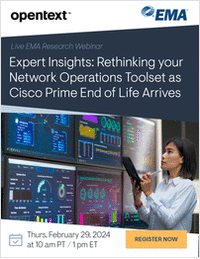 [Live Research Webinar] Expert Insights: Rethinking Your Network Operations Toolset as Cisco Prime End of Life Arrives