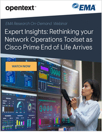 [On-Demand Research Webinar] Rethinking Your Network Operations Toolset as Cisco Prime End of Life Arrives