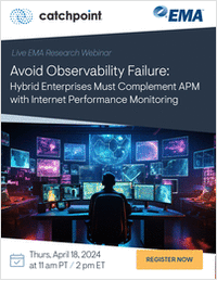 [Live Research Webinar] Avoid Observability Failure: Hybrid Enterprises Must Complement APM with Internet Performance Monitoring
