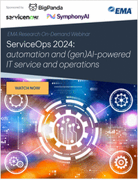 [On-Demand Research Webinar] ServiceOps 2024: automation and (gen)AI-powered IT service and operations