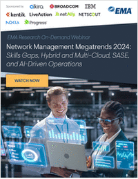 [On-Demand Research Webinar] Network Management Megatrends 2024: Skills Gaps, Hybrid and Multi-Cloud, SASE, and AI-Driven Operations