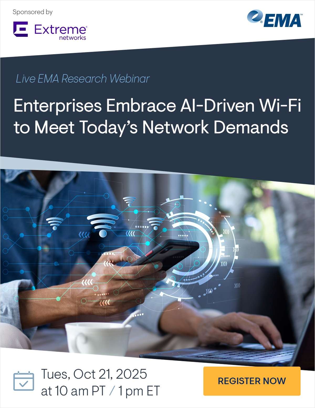 [Live Research Webinar] Enterprises Embrace AI-Driven Wi-Fi to Meet Today's Network Demands