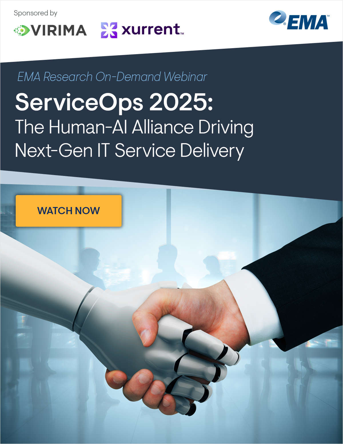 [On-Demand Research Webinar] ServiceOps 2025: The Human-AI Alliance Driving Next-Gen IT Service Delivery