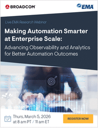 [Live Research Webinar]  Making Automation Smarter at Enterprise Scale: Advancing Observability and Analytics for Better Automation Outcomes