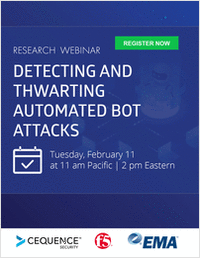 LIVE RESEARCH WEBINAR: Detecting and Thwarting Automated Bot Attacks