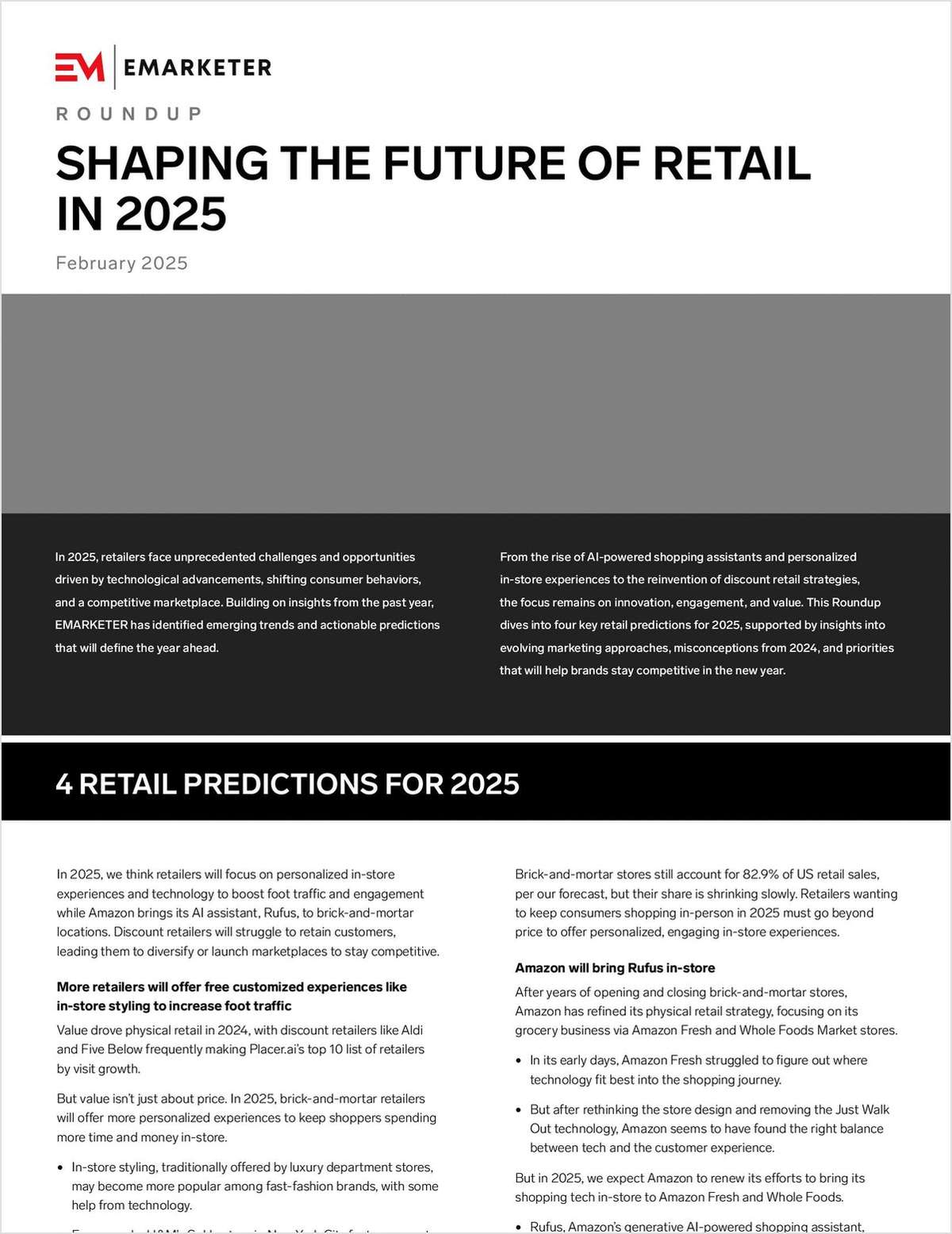 The Future of Retail in 2025