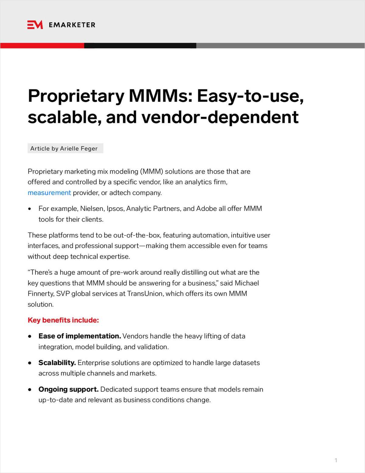How to choose an MMM tool: Vendor-dependent or open-source?