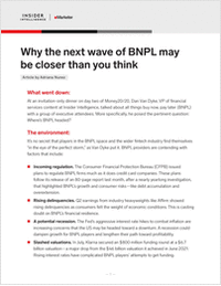 Request Your Free Report Now:  Why the Next Wave of Buy Now Pay Later May Be Closer than You Think
