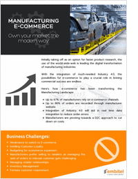 Manufacturing E-commerce: Own Your Market the Modern Way
