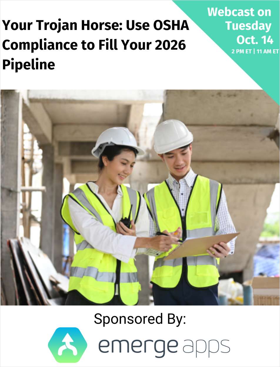 Your Trojan Horse: Use OSHA Compliance to Fill Your 2026 Pipeline