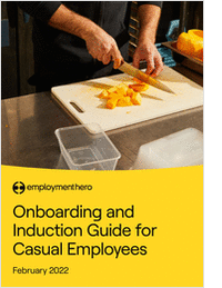 Onboarding and induction guide for casual employees