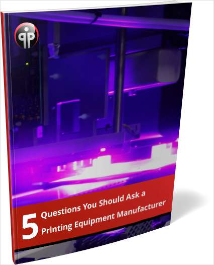5 Questions You Should Ask a Printing Equipment Manufacturer