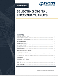 Selecting Digital Encoder Outputs