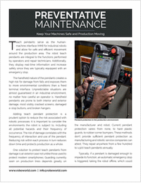 White Paper: Preventative Maintenance -- Keeping Your Machines Safe and Production Moving