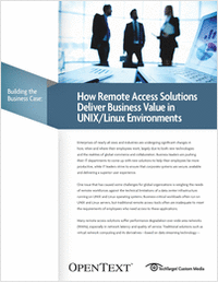 Overcoming Latency for Remote Access Engineering Applications: Building a Business Case