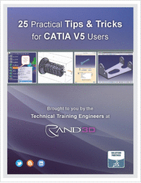 25 Practical Tips & Tricks for CATIA V5 Users