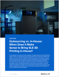 Outsourcing vs. In-House: When Does it Make Sense to Bring SLS 3D Printing In-House?