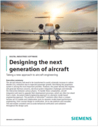 Designing the Next Generation of Aircraft: Taking a New Approach to Aircraft Engineering