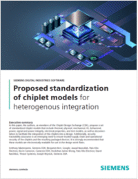 Proposed Standardization of Chiplet Models for Heterogenous Integration