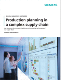 Production Planning in a Complex Supply Chain