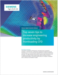 Top 7 Tips to Increase Engineering Productivity by Frontloading CFD
