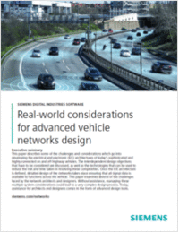 Real-World Considerations for Advanced Vehicle Networks Design