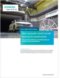 Aero-Acoustic Wind Tunnel Testing for Automotive
