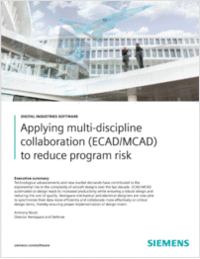 Applying ECAD MCAD Integration to Reduce Program Risk