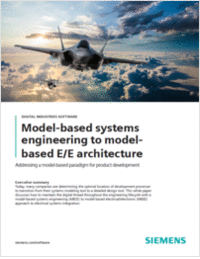 Model-Based Systems Engineering to Model-Based E/E Architecture
