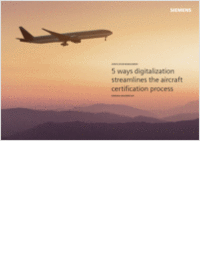 Five Ways Digitalization Streamlines Aircraft Certification