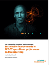 Medical University of South Carolina Makes Sustainable Improvements in PET-CT Operational Performance and Transparency