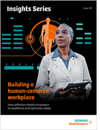 Prioritizing a human-centered workplace at the intersection of healthcare and technology