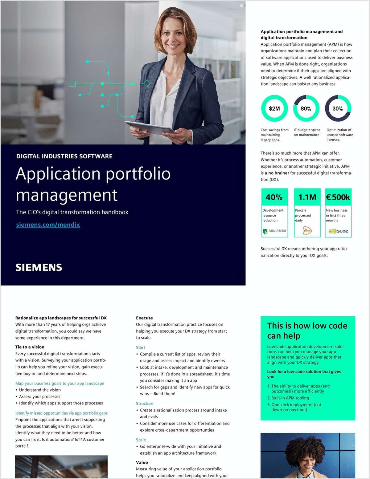 Application portfolio management handbook