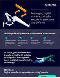 Leveraging Digital Manufacturing for Success in Aerospace and Defense