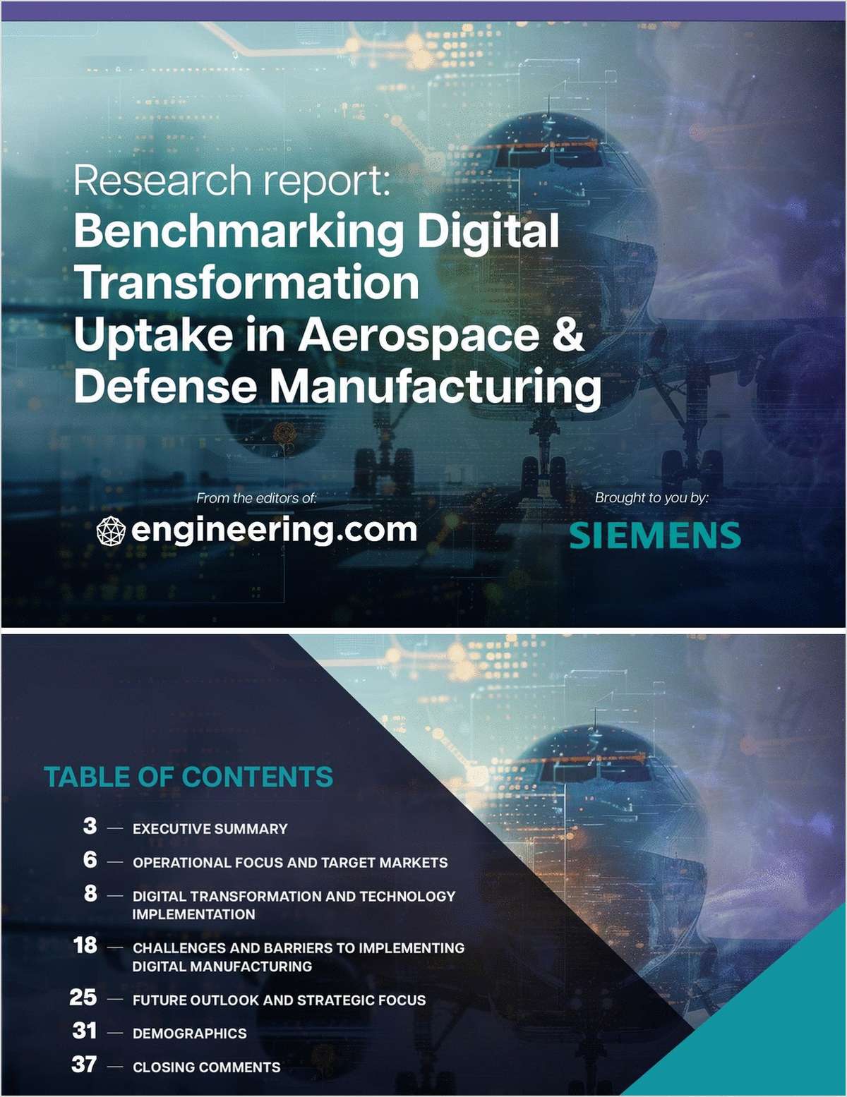 Benchmarking Digital Transformation Uptake in Aerospace & Defense Manufacturing