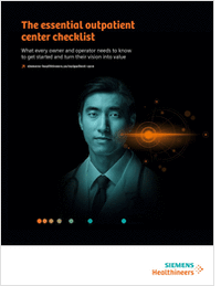 The Essential Outpatient Center Checklist