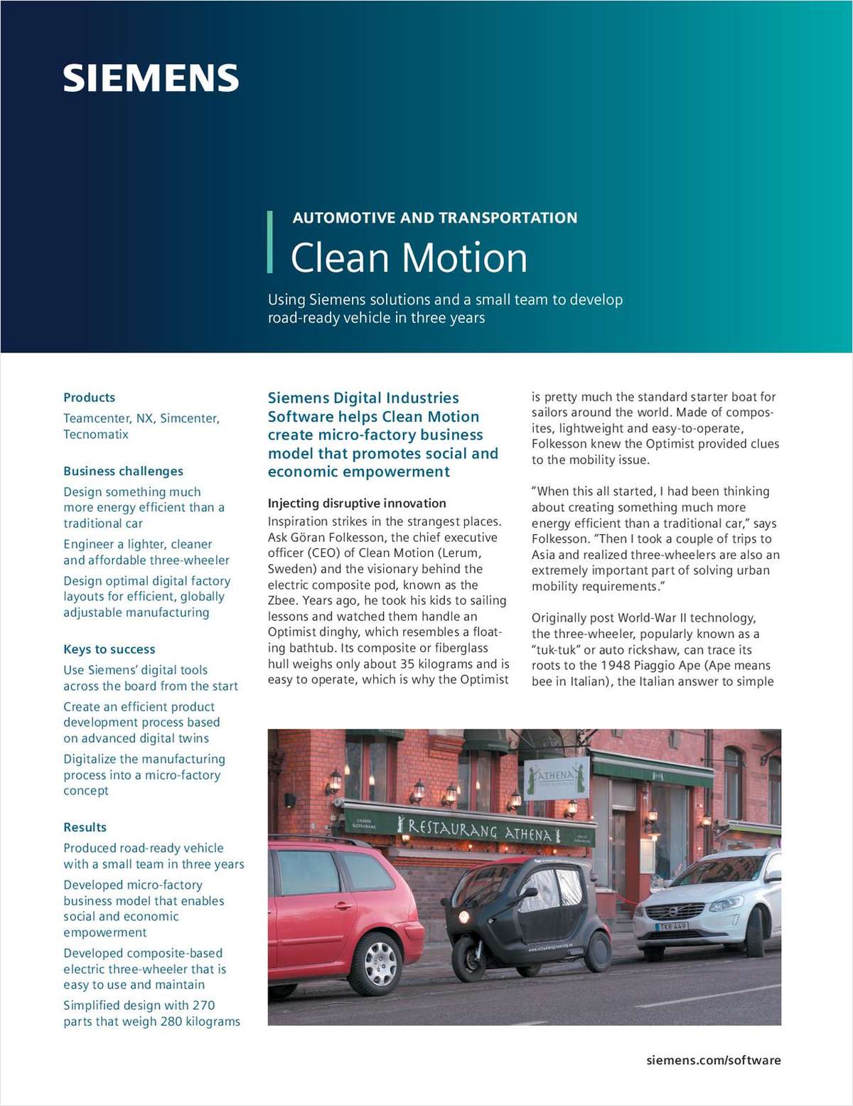 Automotive and Transportation Clean Motion