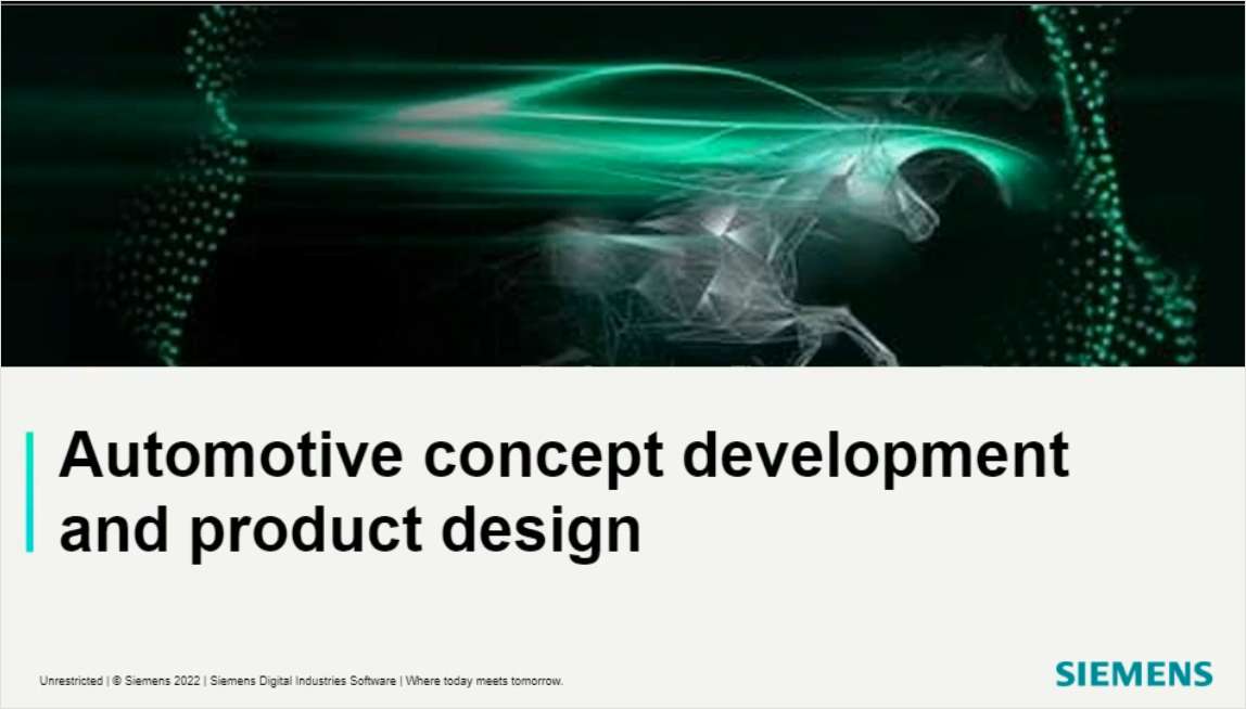 Reduce automotive development cycles with advanced CAD technology