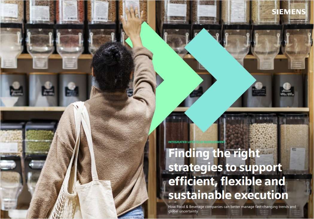 Enhance efficiency and sustainability in food and beverage manufacturing