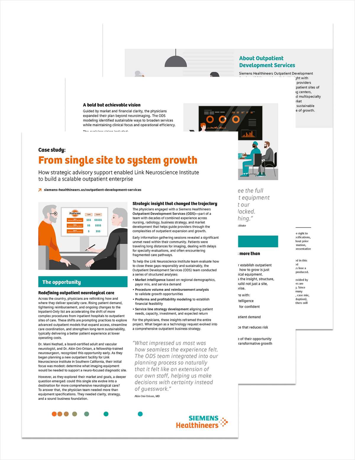 From Single Site to Scalable Growth: How strategic advisory support enabled Link Neuroscience Institute to build a comprehensive outpatient enterprise