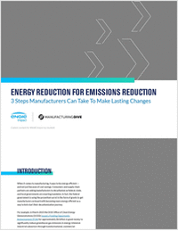 Energy Reduction for Emissions Reduction: How To Make Lasting Changes